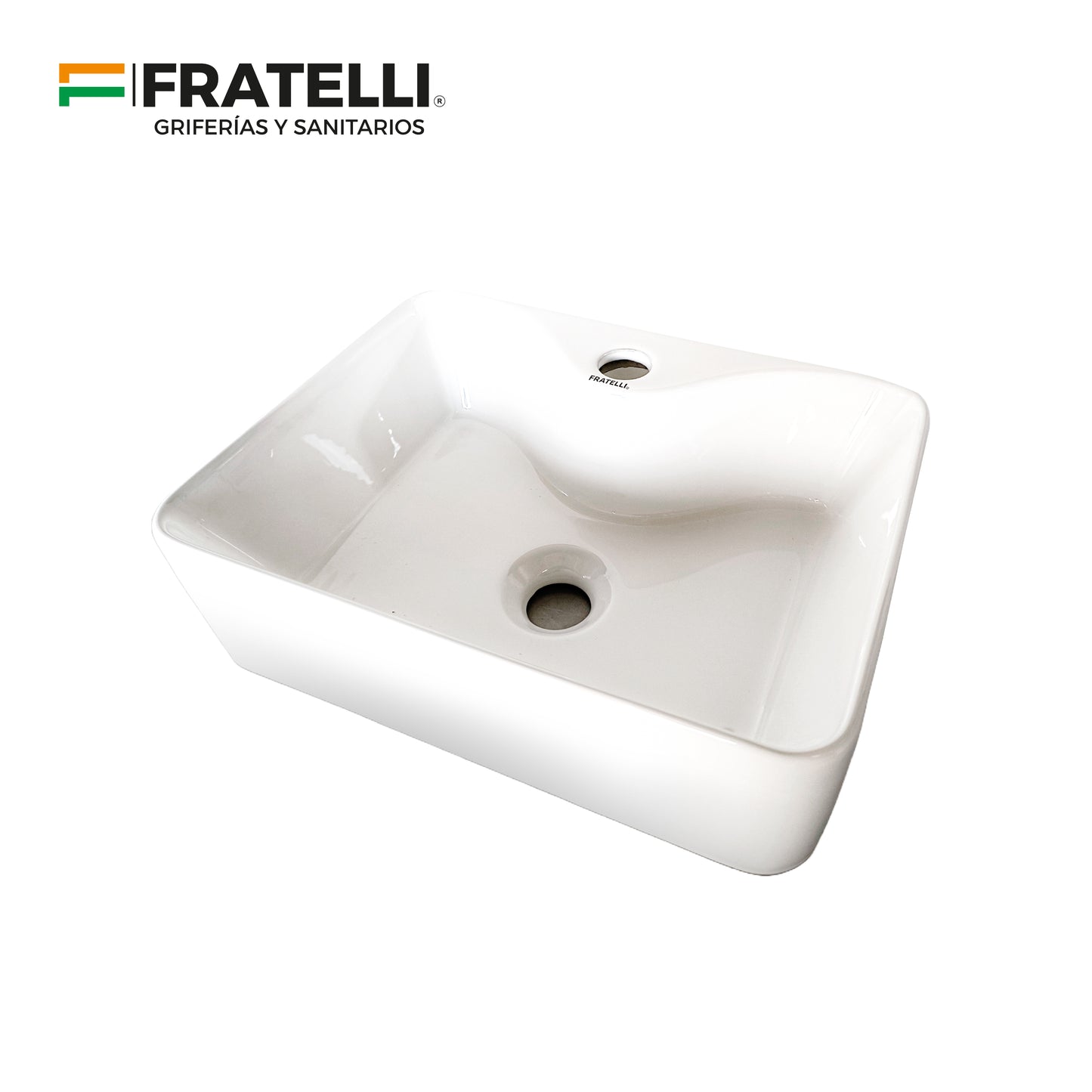 COMBO FRATELLI de Inodoro One Piece Kioto + Lavatorio Bowl Cuadrado 120D