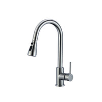 MEZCLADORA P/COCINA AL MUEBLE ACERO INOX. 3 FUNCIONES -CROMADO  - 0040030057 FRATELLI