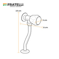 Llave P/Urinario Plastico abs Triangulo Eg-2-80014  Fratelli