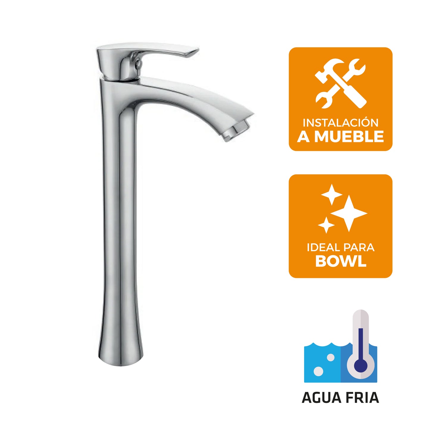 Llave Monocomando P/ Bowl FDA-1 (710.6 G)