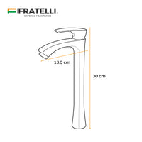 Llave Monoc. P/Bowl FDA-1 - Gun Grey -Fratelli