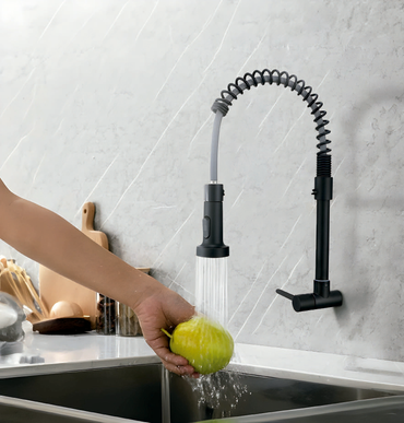 Llave P/Cocina a la Pared GBRA-6 SS 304 -Black-Fratelli
