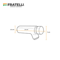 Llave Temporizado P/Lavatorio  Pared Ltpa-18 Hc Gs1110/ 18Cm -Fratelli