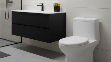 Inodoro One Piece Kioto + Tapa Asiento y Acces. HTD Blanco (680X365X750) - Fratelli Premium