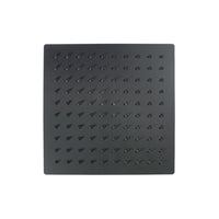 CABEZA D/DUCHA 12"+BRAZO P/6012 -SANDS 1 SUS 304 BLACK -FRATELLI PREMIUM