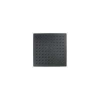 Cabeza de Ducha Miniml. 8"C/Brazo de 40 CM Black Acero 201-Fratelli