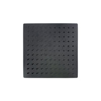 Cabeza de Ducha Miniml. 10"C/Brazo de 40 CM Black Acero 201-Fratelli