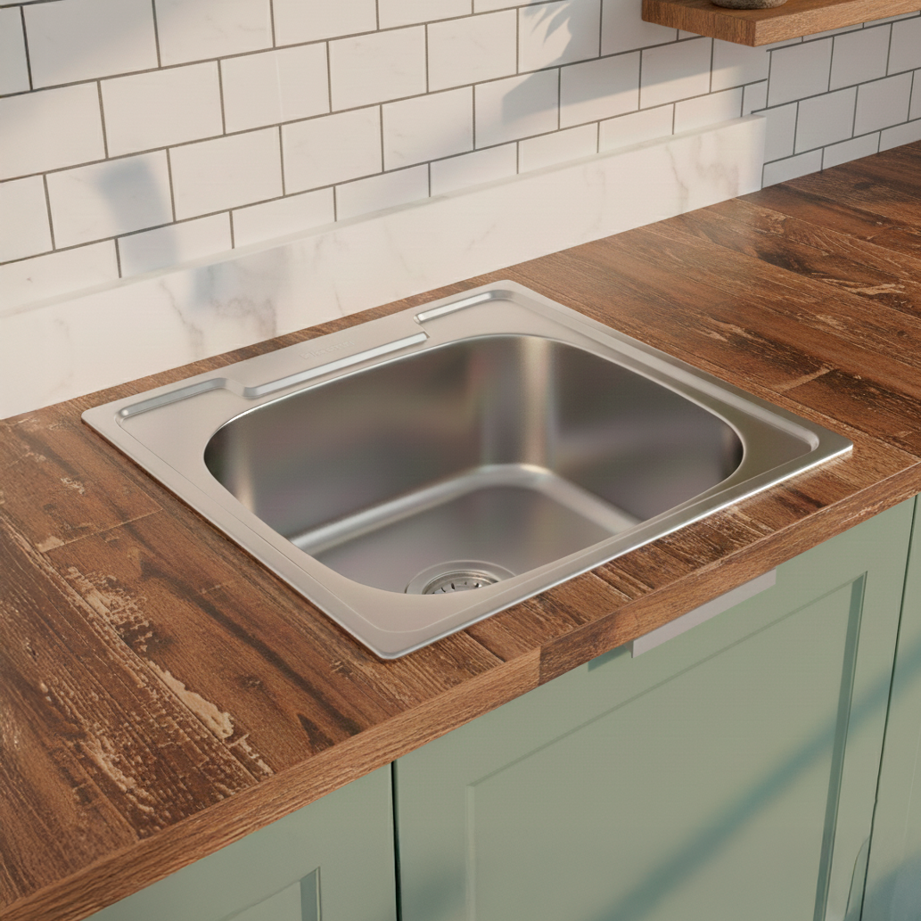 Lavadero Acero Inoxidable 47X43 (Ge4743) Fratelli