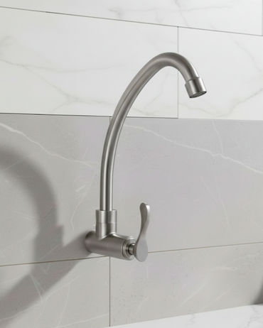 Llave P/Cocina PRS Pico Alto P-07 (Satinado)