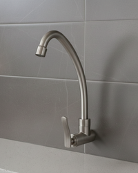 Llave P/Cocina PRS Pico Alto P-08 (Satinado)