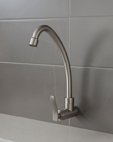 Llave P/Cocina PRS Pico Alto P-08 (Satinado)