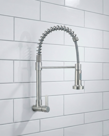 Llave P/Cocina a la Pared GBRA-6 SS 304 -Satinada-Fratelli