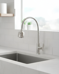 Llave P/Cocina al mueble SFNA 4-M -Satinado -Fratelli