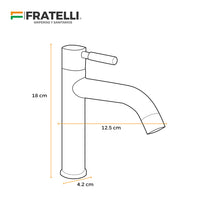 Llave Minimalista P/Lavatorio (Bajo) Mgrt 1 - Satinado
