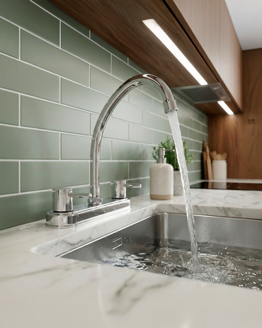 Mezcladora P/Cocina 8" Mueble Tip.Ganzo -3009-New Style- Cilíndricas-Fratelli