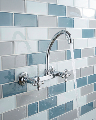 Mezcladora P/Cocina 8" Pared Tip. Ganzo -3010- New Style - Cruz Fratelli