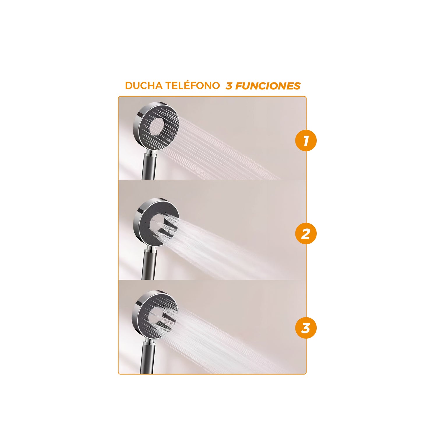 MEZCLADORA DE DUCHA ORBIS BLACK - FRATELLI SIGNATURE