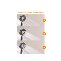 MEZCLADORA DE DUCHA ORBIS BLACK - FRATELLI SIGNATURE