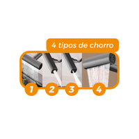 PSD-7546B -LAVADERO MULTI. DE ACERO INOX.304 BLACK C/MEZCLADORA +FILTRO DE AGUA (6 FUNCIONES) 75X46X22 CM -FRATELLI