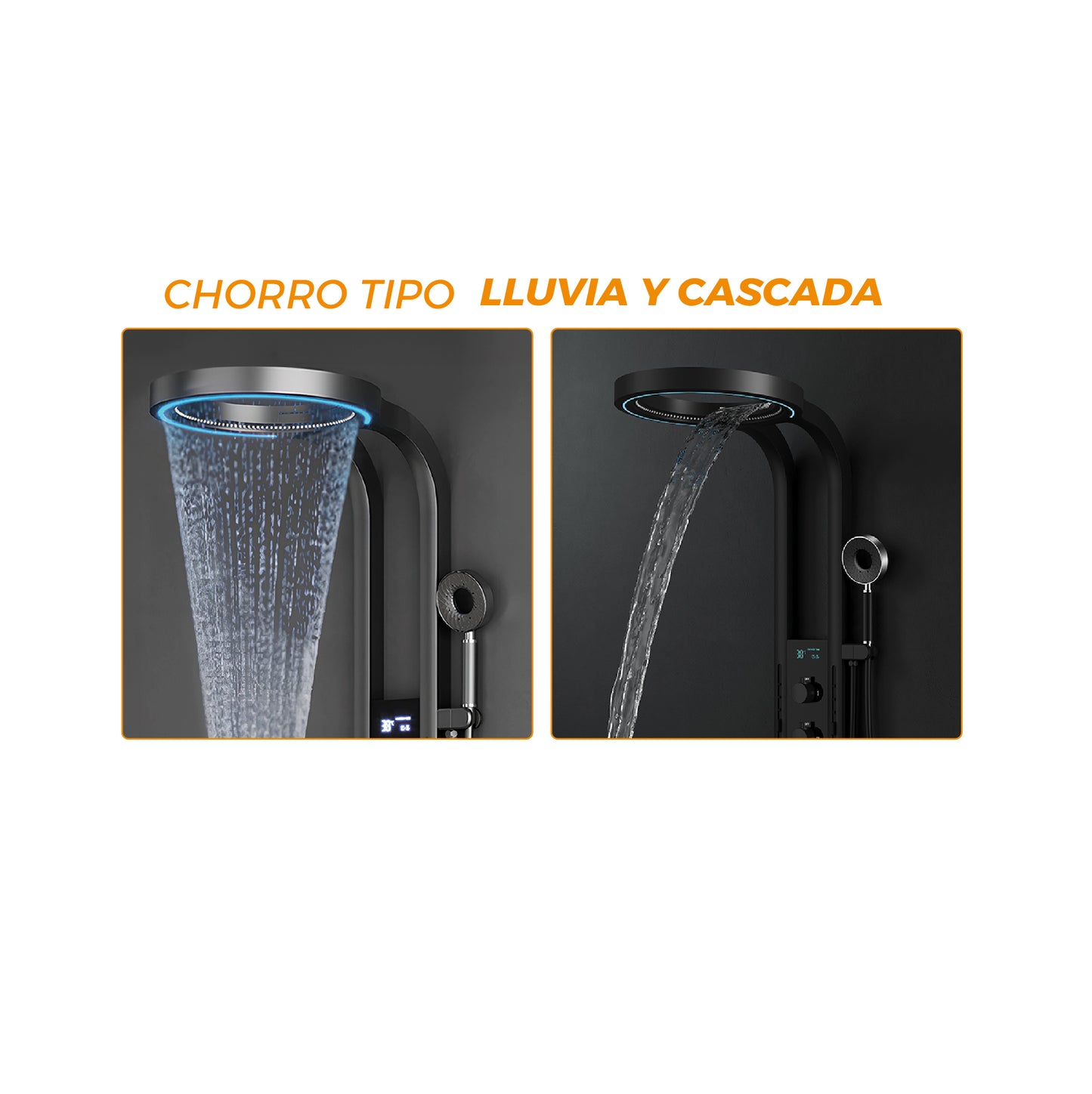 COLUMNA DE DUCHA INTELIGENTE QUIMERA BLANCO - FRATELLI SIGNATURE