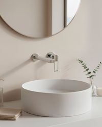 Mezcladora Monoc.P/Bowl Pared Sexy Soul Bronce Cromado - Fratelli Premium