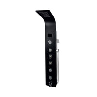 Panel De Ducha Inox Led Matt Black Sk-8006 - Fratelli (negro mate)