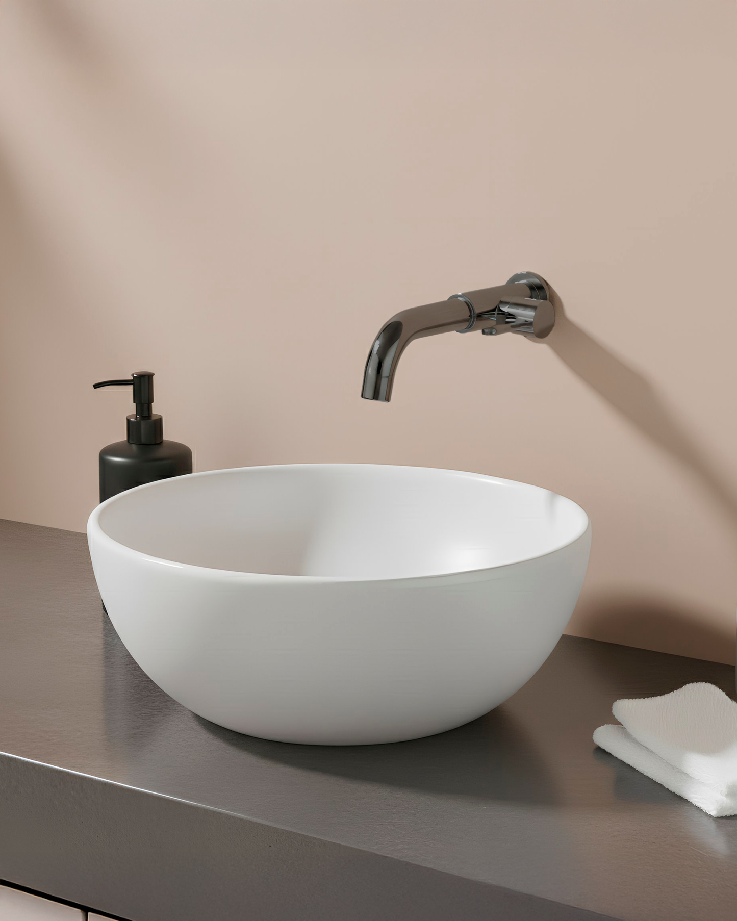 Llave P/ Bowl a la Pared Toronto 2P - Gun Grey - Fratelli