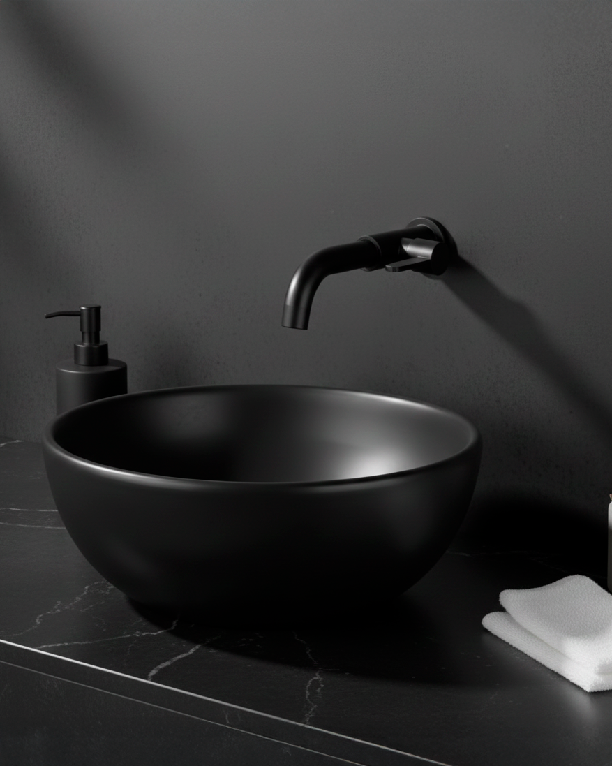 Llave P/ Bowl a la Pared Toronto 2P - Black - Fratelli