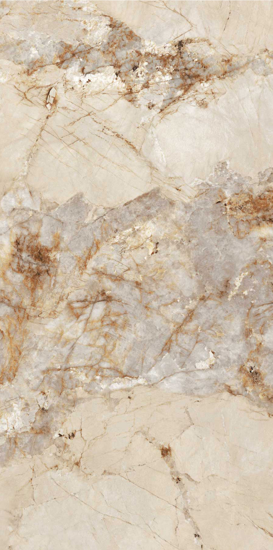 Porcelanato VPJ157040 Crema-gris marmoleado