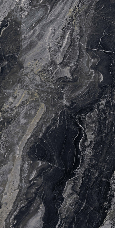 Porcelanato VPKG1890009 Negro-Gris Marmoleado