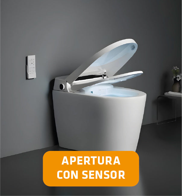 Inodoro inteligente Atlas Pro max  Blanco + Tapa Asiento y Accs 680X400X450 (INCLUYE INSTALACION -LIMA METROPOLITANA) - Fratelli Premium