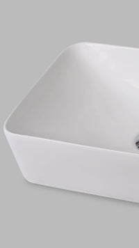 Bowl Loza (171A) Mod.Rectangular Blanco 49X30X12.5 Fratelli