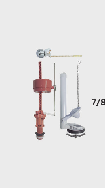 Acc. P/One Piece C/Boton al Costado 7/8" en Caja - N° 8