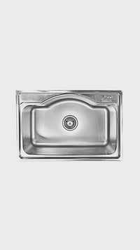 Lavadero Acero Inoxidable 69X44 Fratelli (Flor)