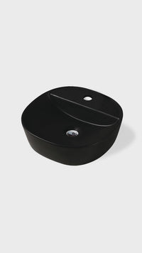 Bowl Loza (S05) Mod. Cuadrado Negro Mate 40X40X12 Fratelli