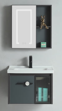 Mueble De Baño + Espejo De Aluminio Kf802Z-60 - Fratelli
