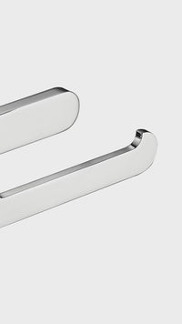 Papelera F9100-2 Minimalista Bronce Cromado - Fratelli Premium