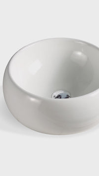 Bowl Loza (041) Mod. Circular Blanco 40X40X15.5 Fratelli