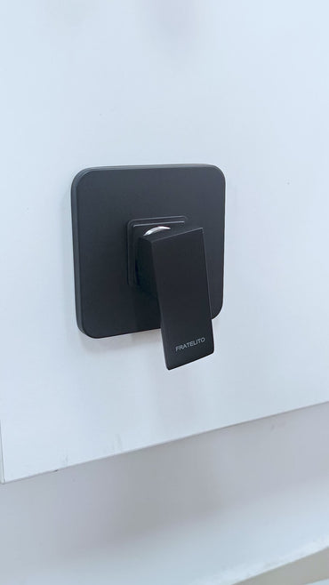 Mezcladora Monocomando P/Ducha - 6012 (1) Black San Ands- Fratelli