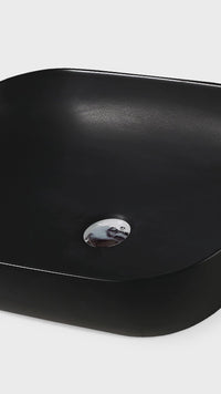 Bowl Loza (T05) Mod. Cuadrado Negro Mate 50X40X145 Fratelli