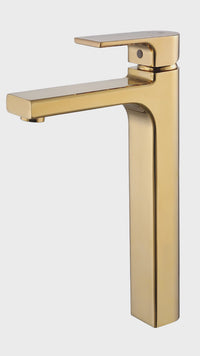 Mezcladora Monoc.P/Bowl (Alto) Torino-1  Bronce Gold - Fratelli Premium