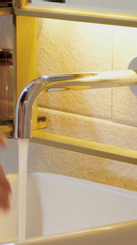 Mezcladora Monoc.P/Bowl Pared Cataleya Bronce Cromado - Fratelli Premium