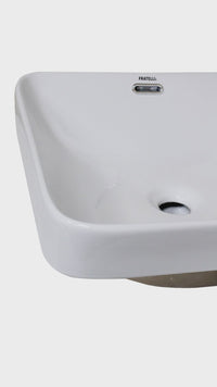 Bowl Loza (326) Mod.Cuadrado Blanco 43X43X16 - Fratelli