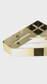 Esquinero Triangular  015 Ss 304 Gold - Fratelli