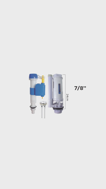 Acc. de Tanque P/Baño Two Piece 7/8" 100 MM N° 12 - Fratelli