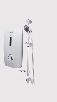 Calentador Electrico P/ Ducha  Im-9  C/ Ducha Telefono Blanco  De 5.5Kw-220V-Alpha