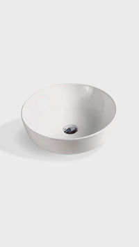 Bowl Loza (P149) Mod. Circular Blanco 41.5X41.5X13.5 Fratelli