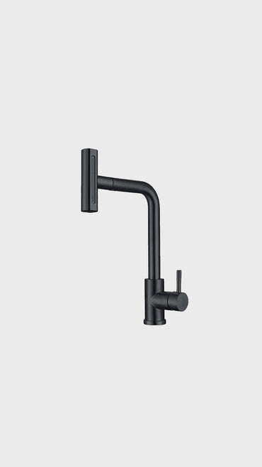 Mezcladora P/Cocina al Mueble Acero Inox. 4 funciones SGP -Black-Fratelli