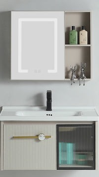Mueble De Baño + Espejo De Aluminio Kq704Z-60 - Fratelli