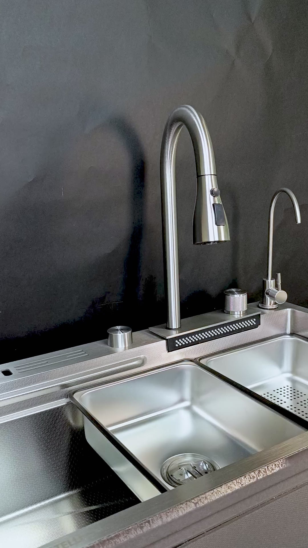 Mezcladora P/ML-7545S Milos Satinado - Fratelli Premium
